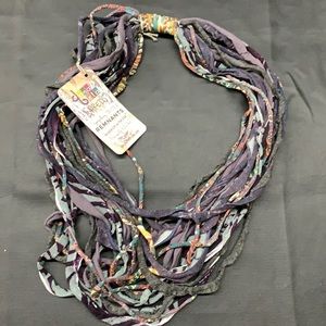 Purple Upscaled scarf
